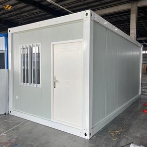 Bureau mobile et <span class=keywords><strong>hébergement</strong></span> portable pour petits hôtels, bureaux pour chambres, maison préfabriquée en acier de luxe de 20 pieds - Product Image 3
