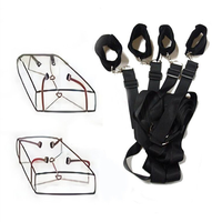 Kit de menottes pour jeux BDSM pour femmes, accessoires de bondage pour couples adultes en chambre à coucher