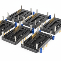Base de carte de sonde semi-conductrice usinée CNC de haute précision, plaque de micromachining personnalisée pour interface de test IC