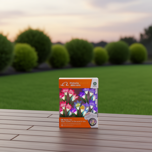 Allabara <b>Solar</b> <b>Garden</b> <b>Lights</b> 4-Pack LED Color Changing Artificial Lily Flowers for <b>Outdoor</b> Patio Landscape Decor - Product Image 2