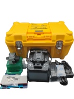 Machine de fusion et de soudage de fibres optiques FTTH Tumtec V9+ haute précision à 6 moteurs