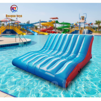 Quai de natation flottant gonflable en mer plate-forme flottante gonflable canapé 2.5*2M pour barre d'eau Yacht bateau eau de mer