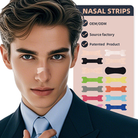 Produit tendance Taille/Logo/Couleur personnalisés Bandelettes nasales Dormez bien Mieux Dilatateurs externes Bandes nasales