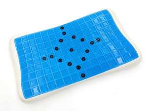 Almohada de Espuma Viscoelástica con Gel Refrigerante y Terapia Magnética - Alivio de Presión, Alivio del Dolor, Mejor Sueño para Dormir de Lado o Boca Arriba - Product Image 2