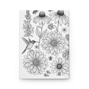 Chất Lượng Cao In Matte Nhiều Lớp Bìa 150 Lót Trang Máy Tính Xách Tay Hoang Dã Hoa Bìa Cứng Tạp Chí - Product Image 3