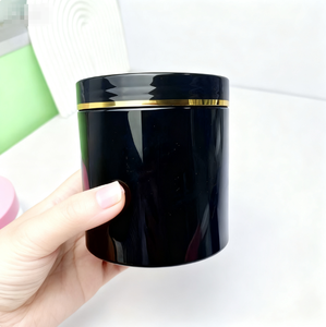 Cao cấp nhựa Kem Jar 200ml 250ml 300ml 500ml rõ ràng nặng tường cơ thể vật nuôi chà container cho Tóc Bơ bao bì - Product Image 3