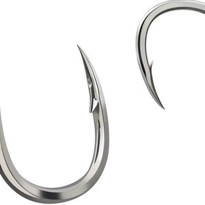 Hameçons <span class=keywords><strong>de</strong></span> pêche en fil <span class=keywords><strong>de</strong></span> soie brillant, en acier inoxydable, pour pêche en mer et eau salée - Product Image 1