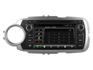 Pantalla de 7 "estilo OEM sin cubierta de DVD para <span class=keywords><strong>Toyota</strong></span> <span class=keywords><strong>Yaris</strong></span> 2012-2017 coche Multimedia estéreo GPS CarPlay reproductor Android Radio pantalla - Product Image 6