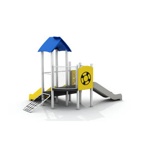 PE Board Kids Garden Play Set con <span class=keywords><strong>parque</strong></span> <span class=keywords><strong>infantil</strong></span> de escalada al aire libre, Tobogán y características del <span class=keywords><strong>parque</strong></span> de atracciones - Product Image 6