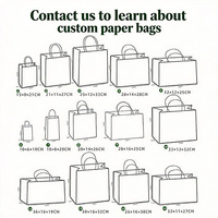 Sac cadeau en papier personnalisé avec logo en feuille d'or, découpe à la forme, poignée perforée, sac de shopping de luxe recyclable pour bijoux, cosmétiques, emballage de boutique