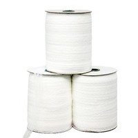 Dentelle élastique de 1,5 cm et 3,5 cm, accessoires pour vêtements pour femmes et enfants, dentelle blanche pour vêtements