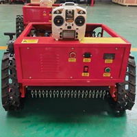 Mesin Pemotong Rumput Robot Mini Murah, Mesin Pemotong Rumput Remote Control Kualitas Tinggi untuk Pertanian