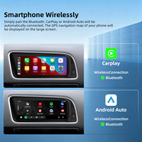 Lecteur multimédia automobile haute performance Snapdragon 665 Android 14 pour Audi Q5 8R (2009-2017)