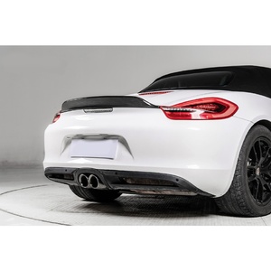 สปอยเลอร์หลังคาร์บอนแห้ง 981 Spyder สำหรับตกแต่งและอัพเกรดรถยนต์ Cayman ปี 2012-2015 - Product Image 5