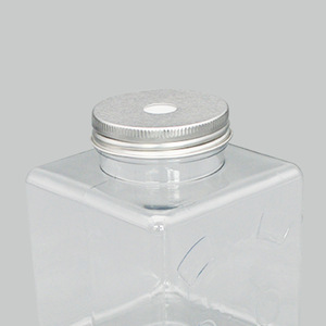 Botella cuadrada de PET para bebidas con tapa de rosca transparente de 500 ml para envasado de bebidas - Product Image 3