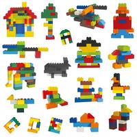 Bloques de Construcción de Alta Calidad, Ladrillos de Plástico ABS, Juguetes para Niños, Juego de Bricolaje, Compatible con Todos los Bloques, 1000 Piezas, Bloques de Construcción para Niños