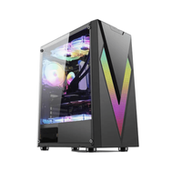 Boîtier de jeu ATX refroidi par eau, boîtier Micro ATX, boîtier PC