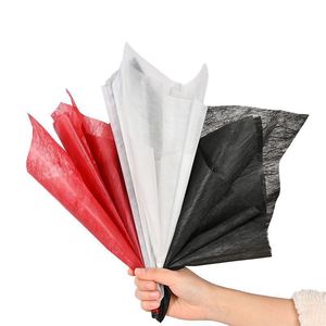 40pcs/pack Extractable Milk Cotton Tissue Paper Flower Bouquet Wrapping Paper Florist Floral Materials Lining Cotton Paper