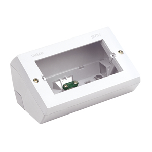Scatola da Tavolo Vimar 15x9x7.5 Cm Bianca per Contenitori Elettrici - Product Image 1