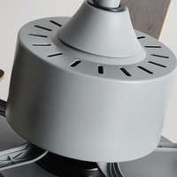 Meilleurs fabricants de ventilateurs de plafond, ventilateur de plafond de 42/52 pouces avec kit d'éclairage, télécommande, 5 pales, ventilateur en MDF avec lumière