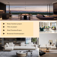 Canapé modulaire en L luxueux, design moderne en tissu pour l'aménagement du salon, idéal pour toute la maison.