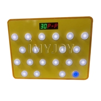 Jeu de bâton de réaction de défi de bouton de lumière LED interactif pour le plastique électronique d'agilité de réponse de Coordination œil-main de bureau