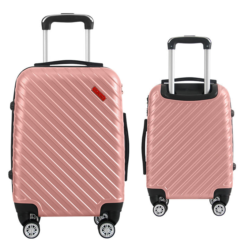 360 Degree Wheel Suitcase Durable Lightweight Travel Luggage