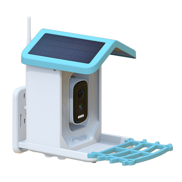 New Trend AI Recognition Outside Bird House Wifi App Remote Control Smart Bird Feeder With Camera