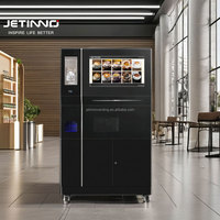 Distributeur automatique de café Jetinno JL550, distributeur automatique de café avec paiement par carte et espèces, distributeur automatique de café glacé