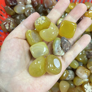 <span class=keywords><strong>Agata</strong></span> gialla lucida all'ingrosso 10-15mm - Product Image 3