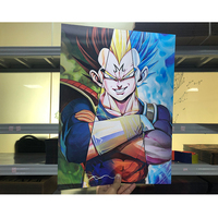 400 designs prêts à être expédiés en gros, affiches lenticulaires 3D, impressions d'anime, image 11x16, affiche d'anime 3D