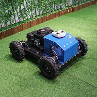 Tondeuse robotisée sur chenilles YR-550S-Z 550 mm avec moteur Loncin 9 CV pour terrains en pente – Idéale pour grands projets commerciaux de paysagisme