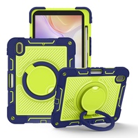 Coque de protection avec anneau rotatif à 360°, antichoc et anti-chute pour iPad (A16) 11e et 10e génération