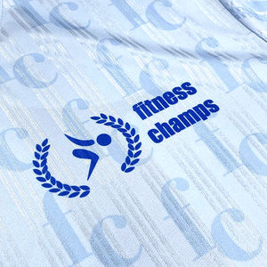 Camiseta de Fútbol Personalizada con Diseño Sublimado, Transpirable, de Manga Corta, Cuello Redondo Clásico - Product Image 5