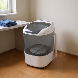 Lavadora Portátil Mini Semiautomática de 2.1 y 4.5 Kg con Tambor de Plástico de Carga Superior para Uso Doméstico - Product Image 2