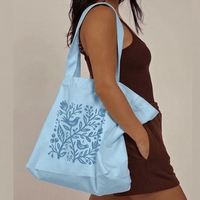 Sac fourre-tout pliable en toile recyclée, motif imprimé personnalisé, logo, taille, poignée, léger, unisexe, pour usage quotidien