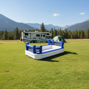 Patinoire de hockey sur air interactive en PVC et patinoire auto-gonflable pour la location événementielle – Produit sportif et de divertissement - Product Image 1