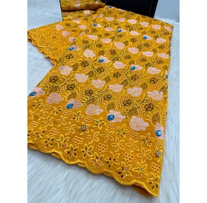 Tissu en <span class=keywords><strong>dentelle</strong></span> suisse 7639, tissu en voile suisse africain, tissu en <span class=keywords><strong>dentelle</strong></span> voile, <span class=keywords><strong>dentelle</strong></span> voile de haute qualité, coton suisse de haute qualité - Product Image 1