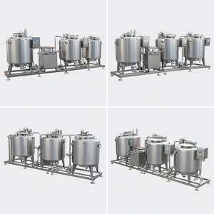 Lignes de production de yaourt automatiques Ace en acier inoxydable, à faible teneur en matières grasses, pour les usines de transformation de yaourt faiblement gras - Product Image 3