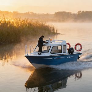 <span class=keywords><strong>Bateau</strong></span> de pêche Tinny amélioré 2025, 3,7 m avec moteur pour la pêche en <span class=keywords><strong>petit</strong></span> groupe, le lac et les loisirs en bord de mer - Product Image 3