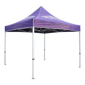 Lều ô bốn chân ngoài trời lớn với khung nhôm nặng bốn góc có thể thu vào mái hiên có thể gập lại bền - Product Image 5