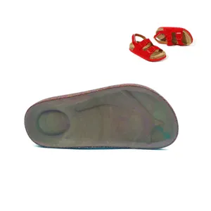 공장 제조 신발 밑창 천연 TPR 코르크 연목 소재 샌들 용 밑창 어린이 신발 용 미드솔 만들기