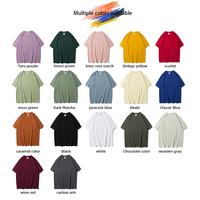 T-shirt d'été décontracté pour homme en coton 100% respirant, coupe oversize, tricoté, avec logo personnalisé, vente en gros