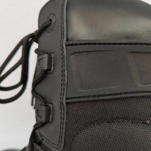 <span class=keywords><strong>WYX</strong></span>, chaussures de combat noires résistantes au froid populaires dans les bottes tactiques nordiques 8 pouces super forte adhérence PU + semelle extérieure en caoutchouc HSM016 - Product Image 4