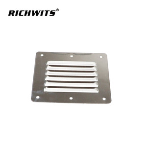 Accessoires de bateau marins personnalisés Richwits en acier inoxydable 316, style à persiennes carrées, couvercle de ventilation pour caravane - Product Image 2