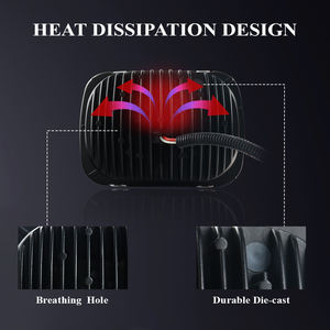 Faro LED 5x7 Pollici per Sistemi di Illuminazione Auto, Camion e Pickup, Fascio Alto-Basso Sigillato, per Wrangler, 6x7 Pollici, 12V, Nuovo, 6000K - Product Image 4