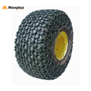 Chaîne de pneu en acier au manganèse épaissi 26.5 20.5 R25, galvanisée à chaud, soudée, pour pneus de skidder multi-anneaux - Product Image 1