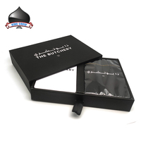 Boîte double en PVC plastique étanche, fabrication OEM, design personnalisé, pour cartes à jouer, logo personnalisé, certifiée EN71
