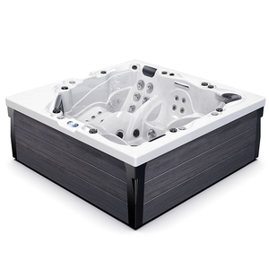 Ventas calientes 60 Jets 5 personas Spa barato Bañera de hidromasaje Muebles de exterior Bañera de hidromasaje - Product Image 3