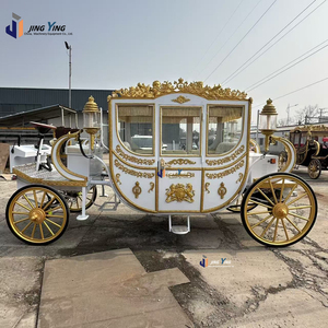 Magnifique calèche royale artisanale, idéale pour les mariages et les célébrations - Product Image 6
